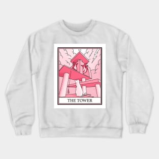 Tower Cat Tarot Crewneck Sweatshirt